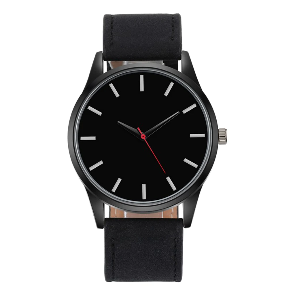 

Multicolor Quartz Watch Men Wristwatch Business Sport Watch Leather Strap Watch