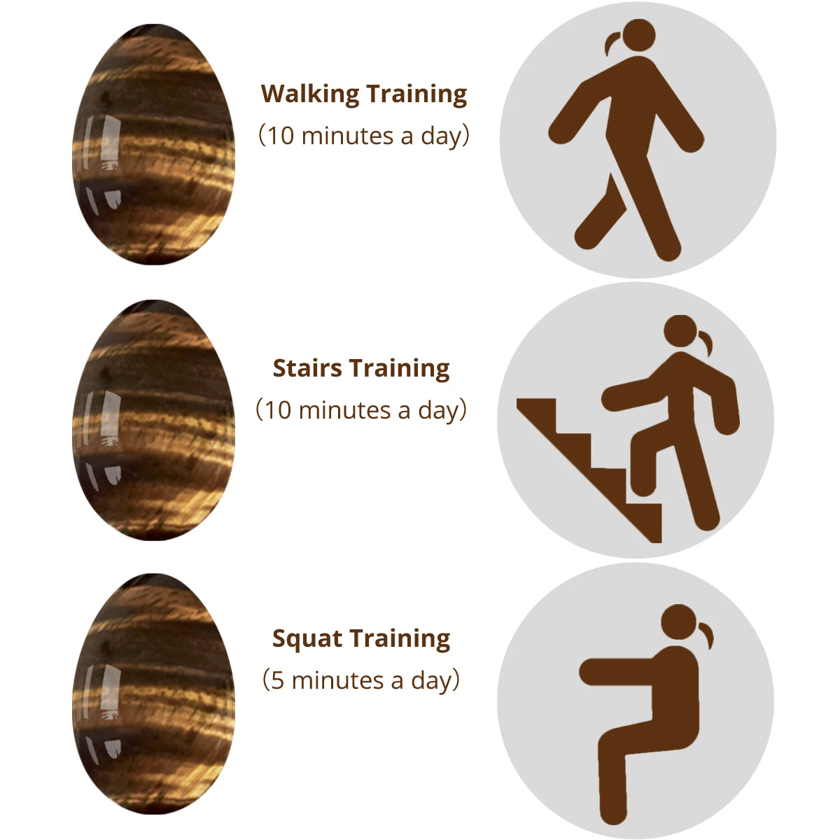 Прямая поставка Yoni набор яиц для массажа глаз Tigea йони палочка просверленных