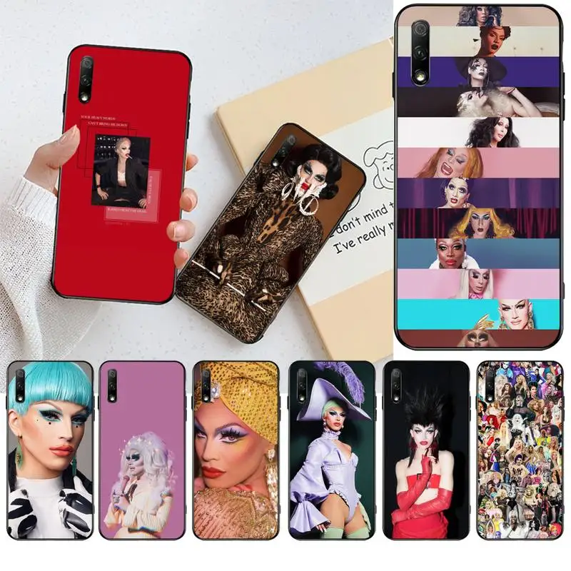 Мягкий чехол для телефона CUTEWANAN с американской надписью Drag Queen Aquaria фото на заказ