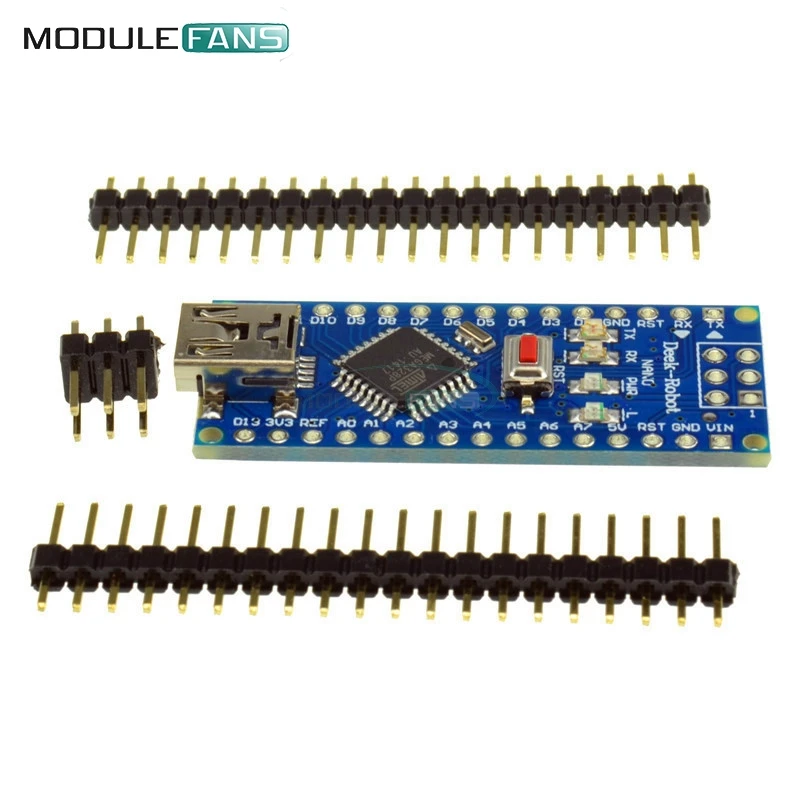 Плата микроконтроллера PL2303TA PL2303 Mini USB Nano V3.0 V4 ATmega328 плата совместимая с Arduino AMS1117 16M