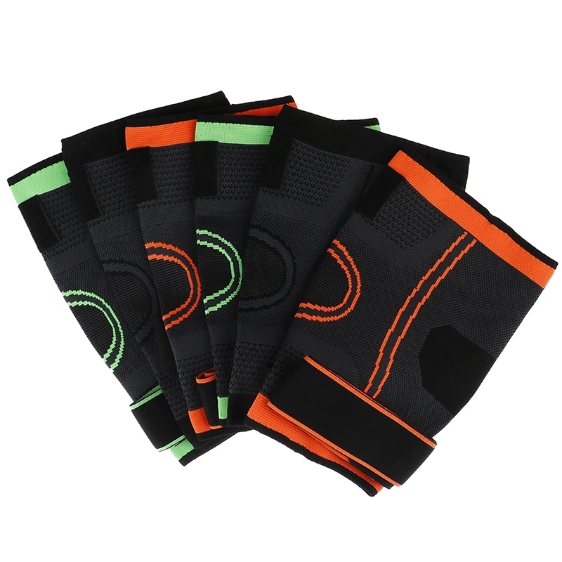 Нескользящий наколенник компрессионный рукав спортивный Бег Баскетбол Фитнес