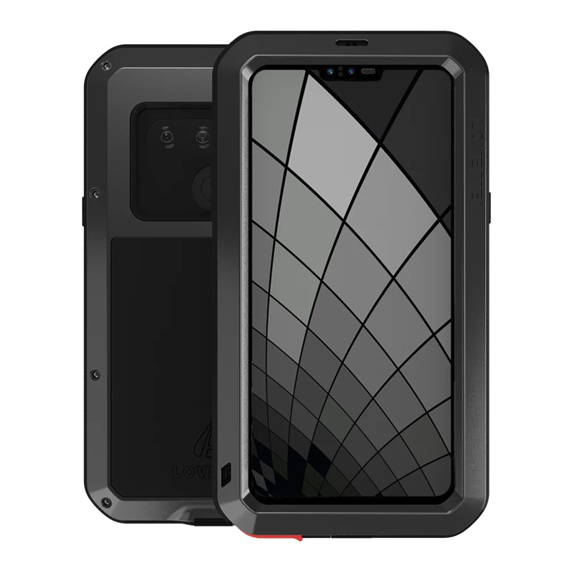 Luxo de Alumínio Case à Prova de Choque para lg Escudo à Prova V30 + – Metal Telefone V40 V30 – V35 Thinq Danti Água Anti Queda Capa g8 g7 V60
