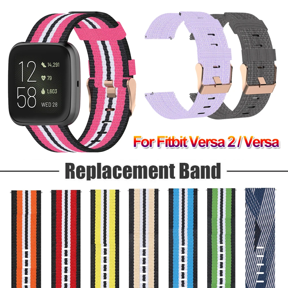 Модный холщовый нейлоновый ремешок сменный для часов браслет браслеты тканый