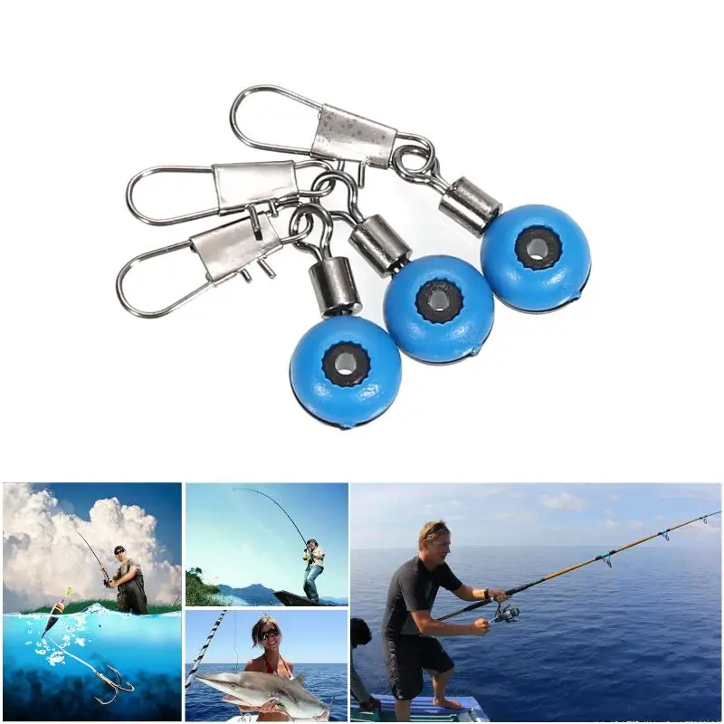 50 шт./лот рыболовный соединитель Space Beans поплавковый рыболовная леска вертлюги