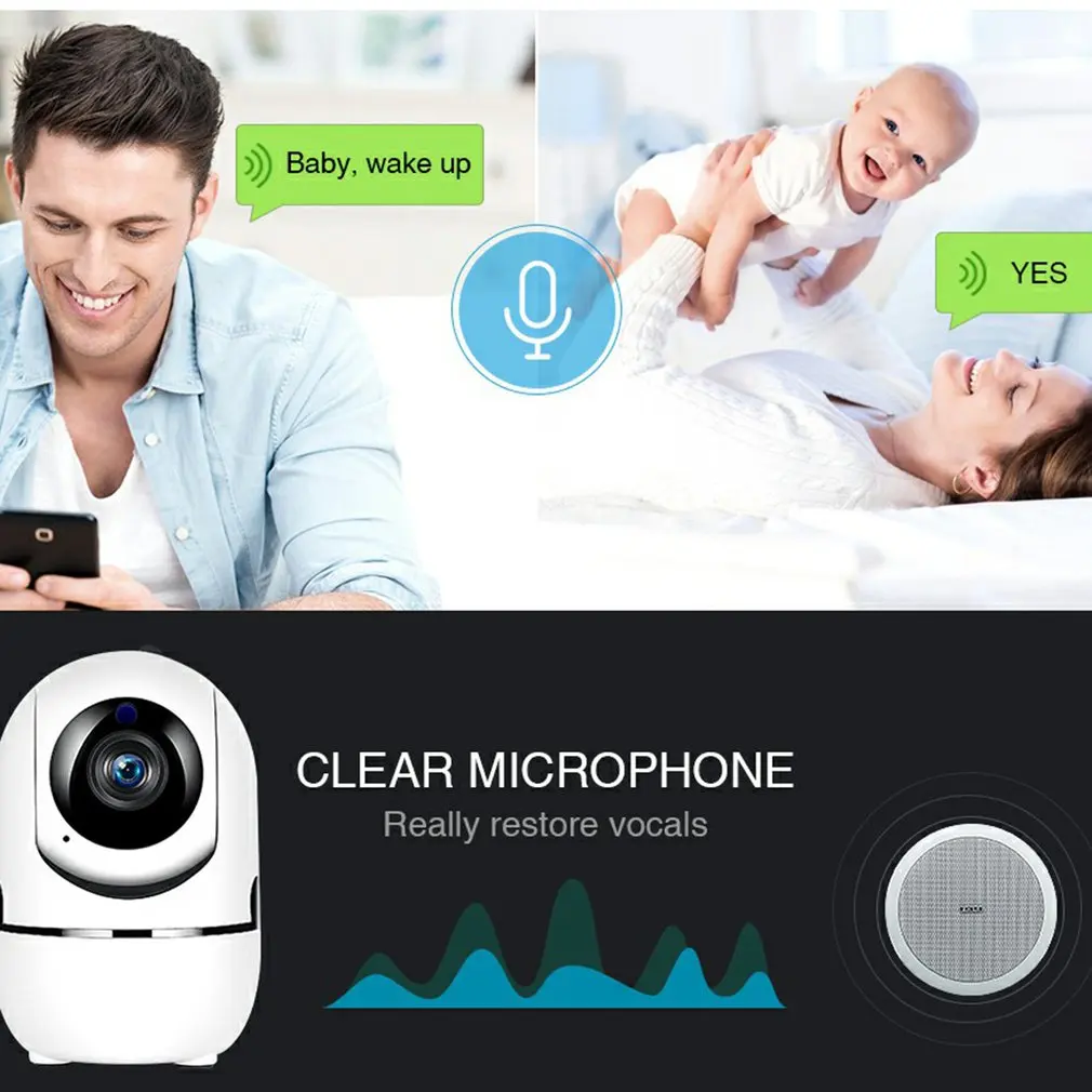 720P Полная Беспроводная IP камера Wifi CCTV сетевая видеонаблюдения с функцией