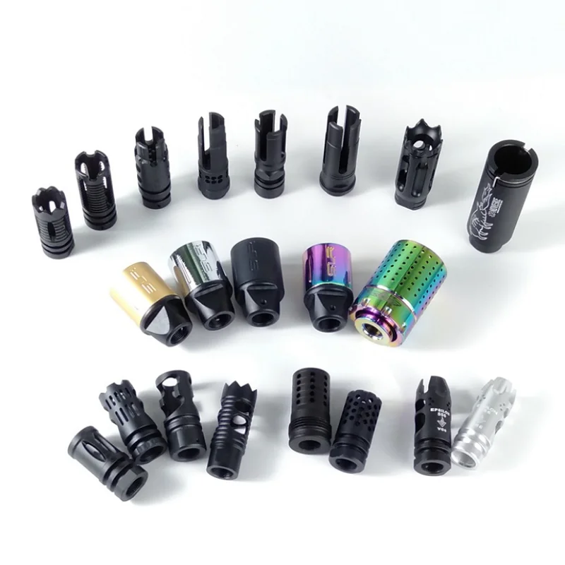 

Water gun Barrel Decorative Cap for JM 10th M4A1 SLR VG6 with 14mm Threaded Concave Tube Decorative effect