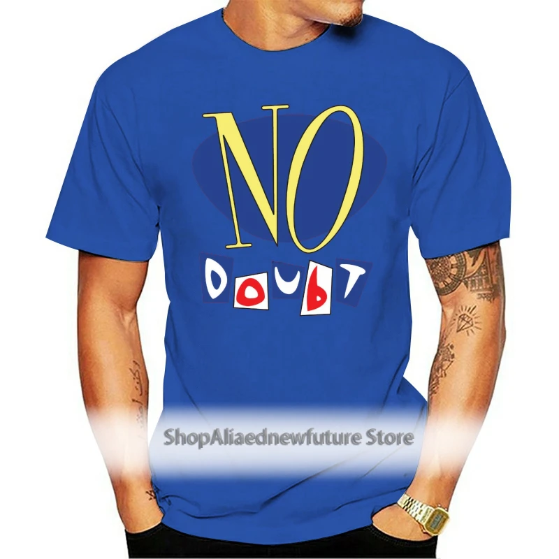 

NO DOUBT CLASSIC LOGO RED T SHIRT SKA PUNK ALTERNATIVE GWEN STEFANI SMASH MOUTH