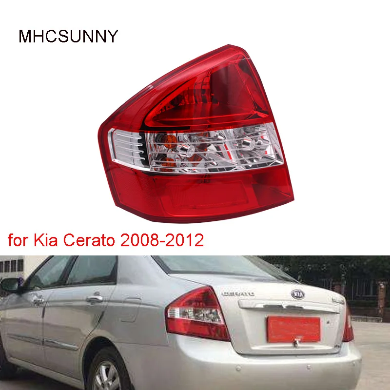 Хвост светильник для кіа Cerato 2008-2012 задний бампер фонарь стоп-сигнал хвост сборки