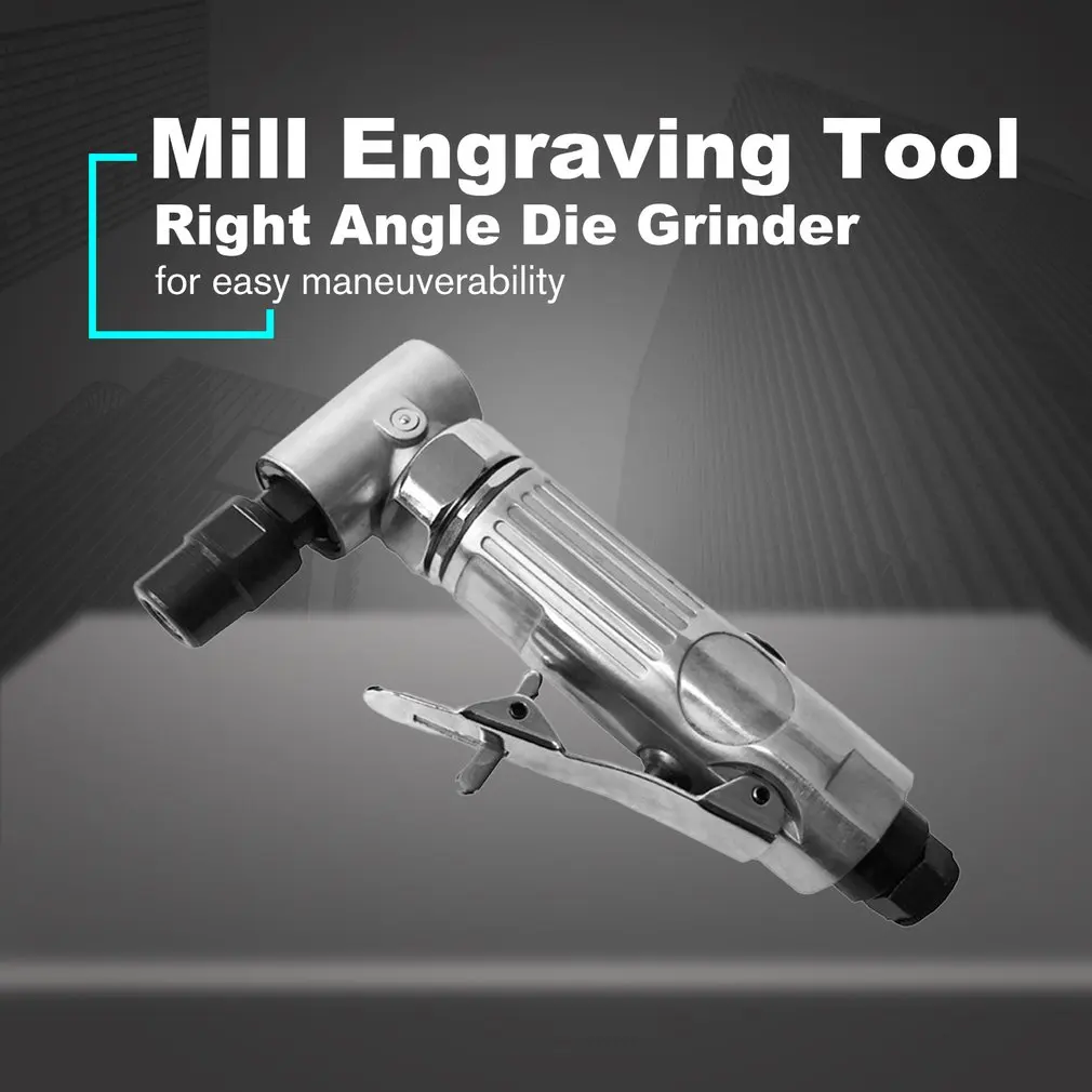 1/4-дюймовый пневматический угловой шлифовальный станок 90 градусов для резки и