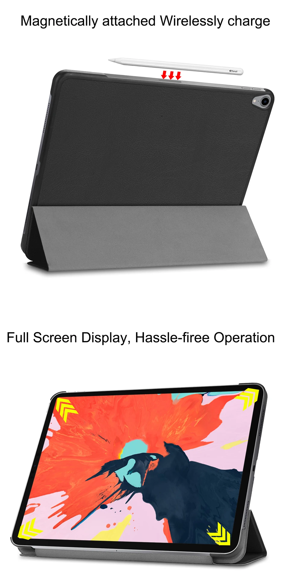 MTT для iPad pro 12,9 дюйма Чехол Funda Магнитный Тонкий из искусственной кожи смарт-чехол для iPad pro 12,9 ''3rd gen чехол Автоматический Режим сна/пробуждения