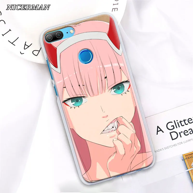Чехол Zero Two Darling in the FranXX для Huawei Honor 10 10i 20 Lite 30 Pro 20S 20e 8X 9X 8A 9A 9S 9C Жесткий | Мобильные