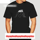 Для мужчин футболка Арктический обезьян черный Плейбой футболки Для женщин Для мужчин T-Shirt-1538D