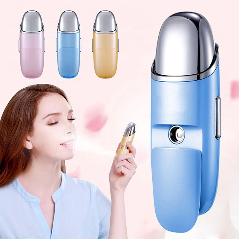 Портативный распылитель нано тумана для лица тела дневное увлажнение уход за