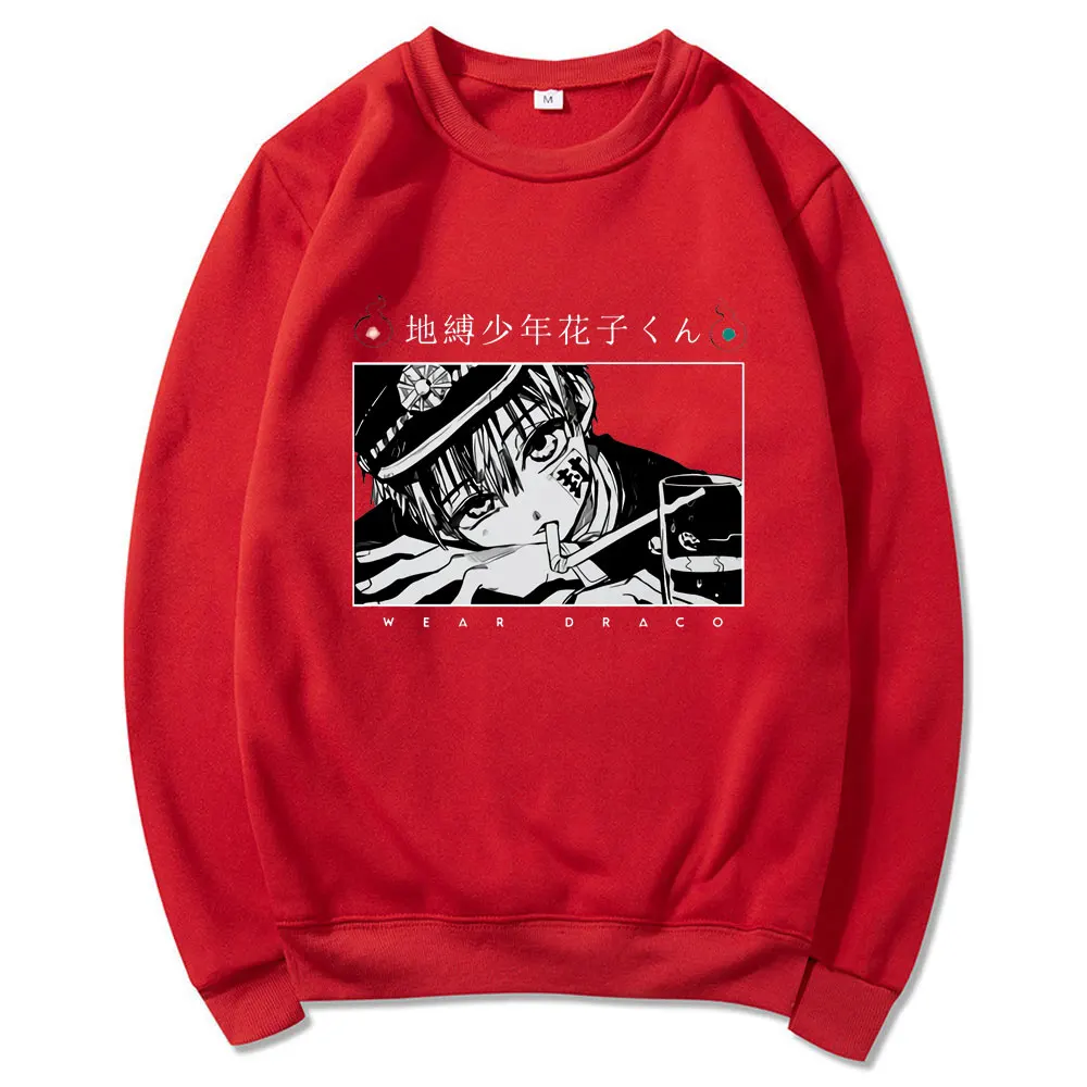 

Comics Toilet-Bound Hanako-kun Sweatshirt Harajuku Clothing Sweatshirts 2021 Spring Autumn Fashion Men Women Hip Hop Sportswear