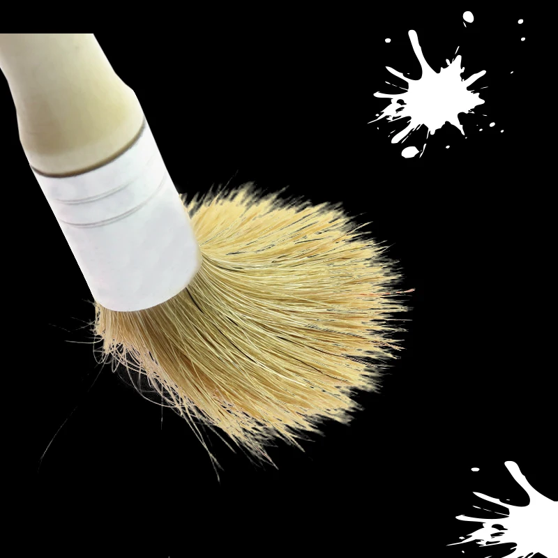 Щетка для мытья волос MIUSIE с деревянной ручкой|Наборы инструментов обработки