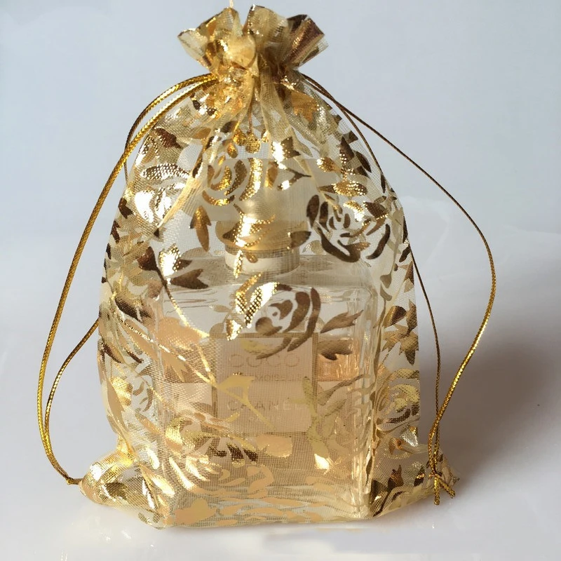 1 шт. прозрачная сетчатая сумочка для ювелирных изделий из органзы|Подарочные