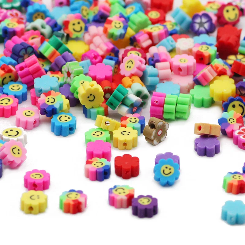 

16Inch 10mm Mix Color Flat Round Polymer Clay Spacers Bead Chip Disk Loose Beads For Jewelry Making DIY Bracelet Accessories