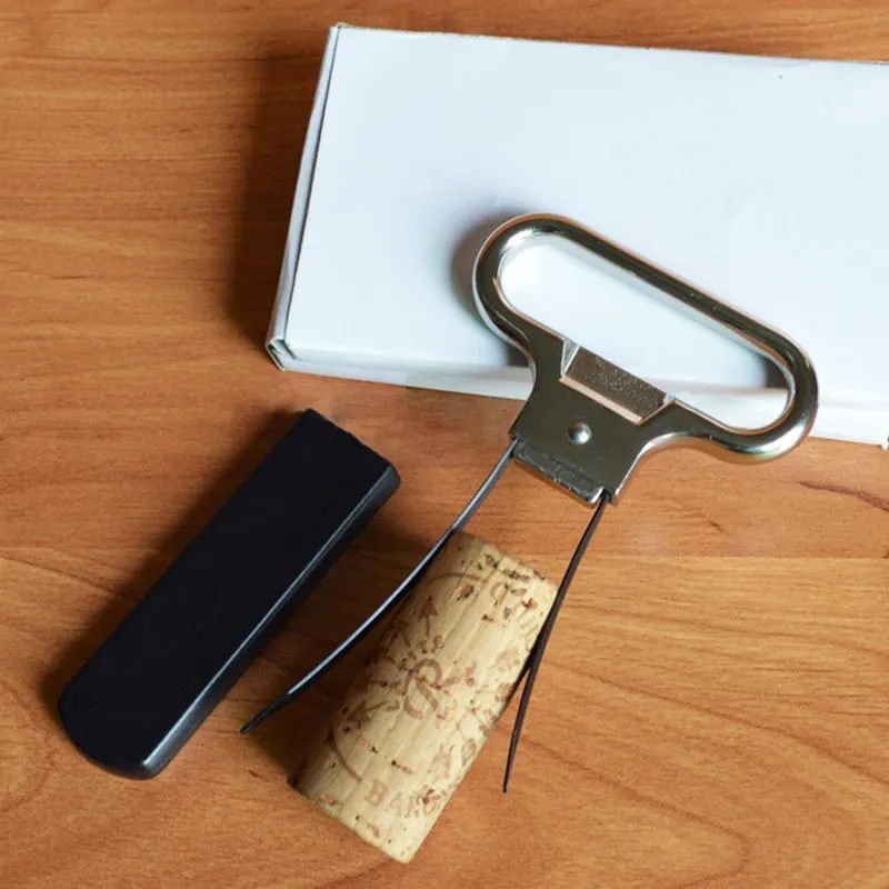 1 шт. профессиональный металлический двухзубчатый инструмент для открывания