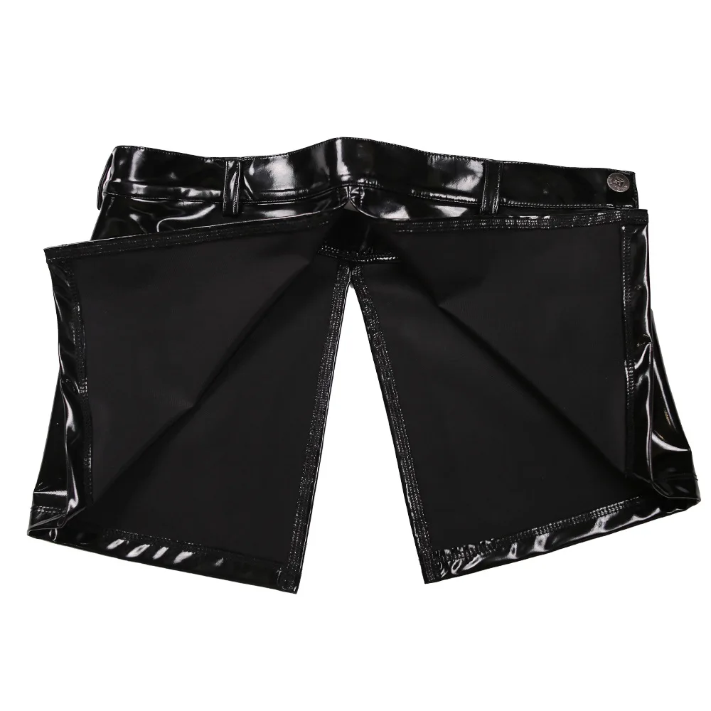 Юбка-карандаш из искусственной кожи ПВХ ультракороткая юбка-Микро Мини с
