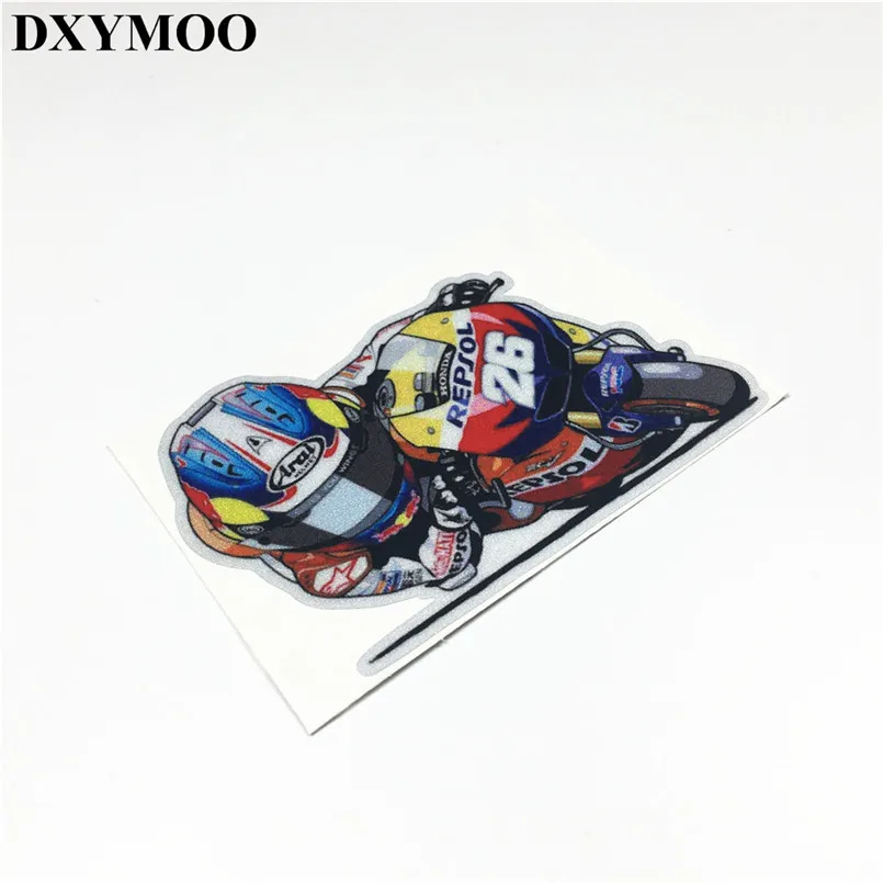 Наклейка на мотоцикл гоночный водитель Стайлинг автомобиля Виниловая наклейка