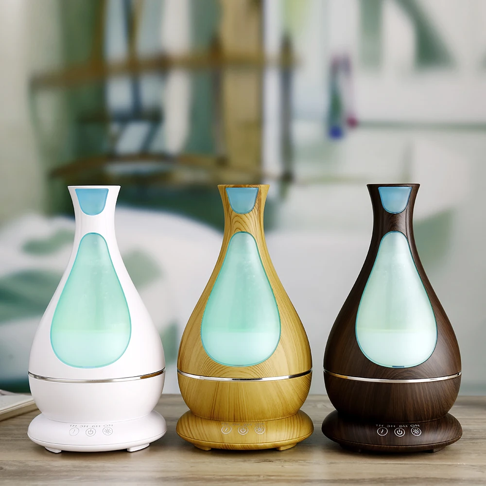 

400ML Aromatheraphy Humidifier USB Ultrasonic Bowling Aroma Essential Oil Diffuser Air Purifier Mist Maker For Home Office Yoga
