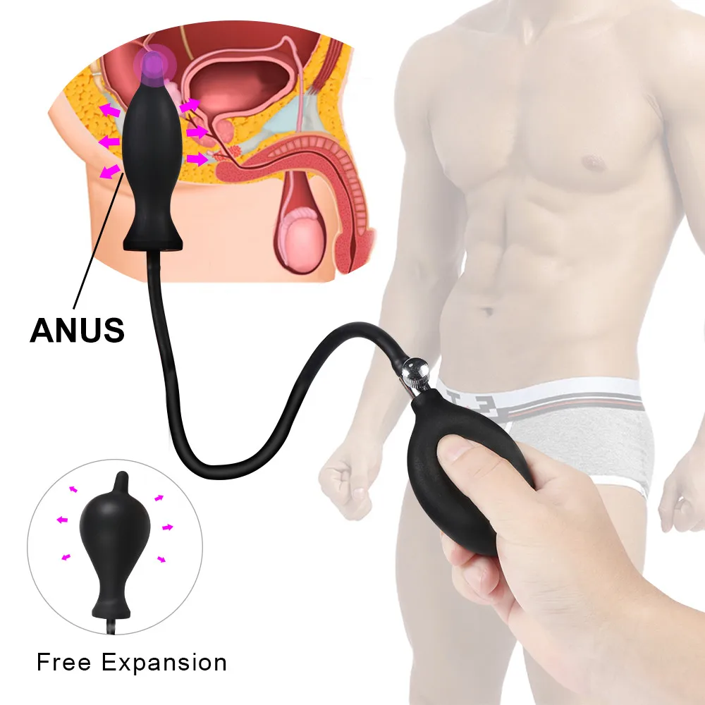 Силиконовые анальные пробки для мужчин расширенные набор тренировочных пробок