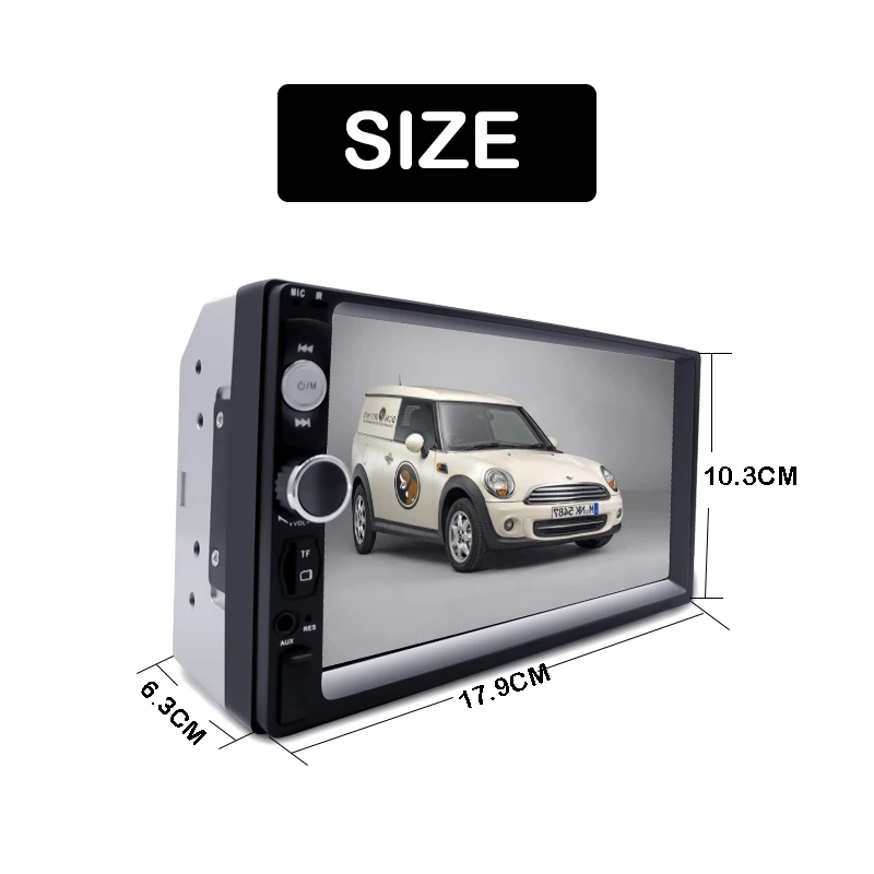 Автомобильный мультимедийный плеер стерео-система под управлением Android с 7