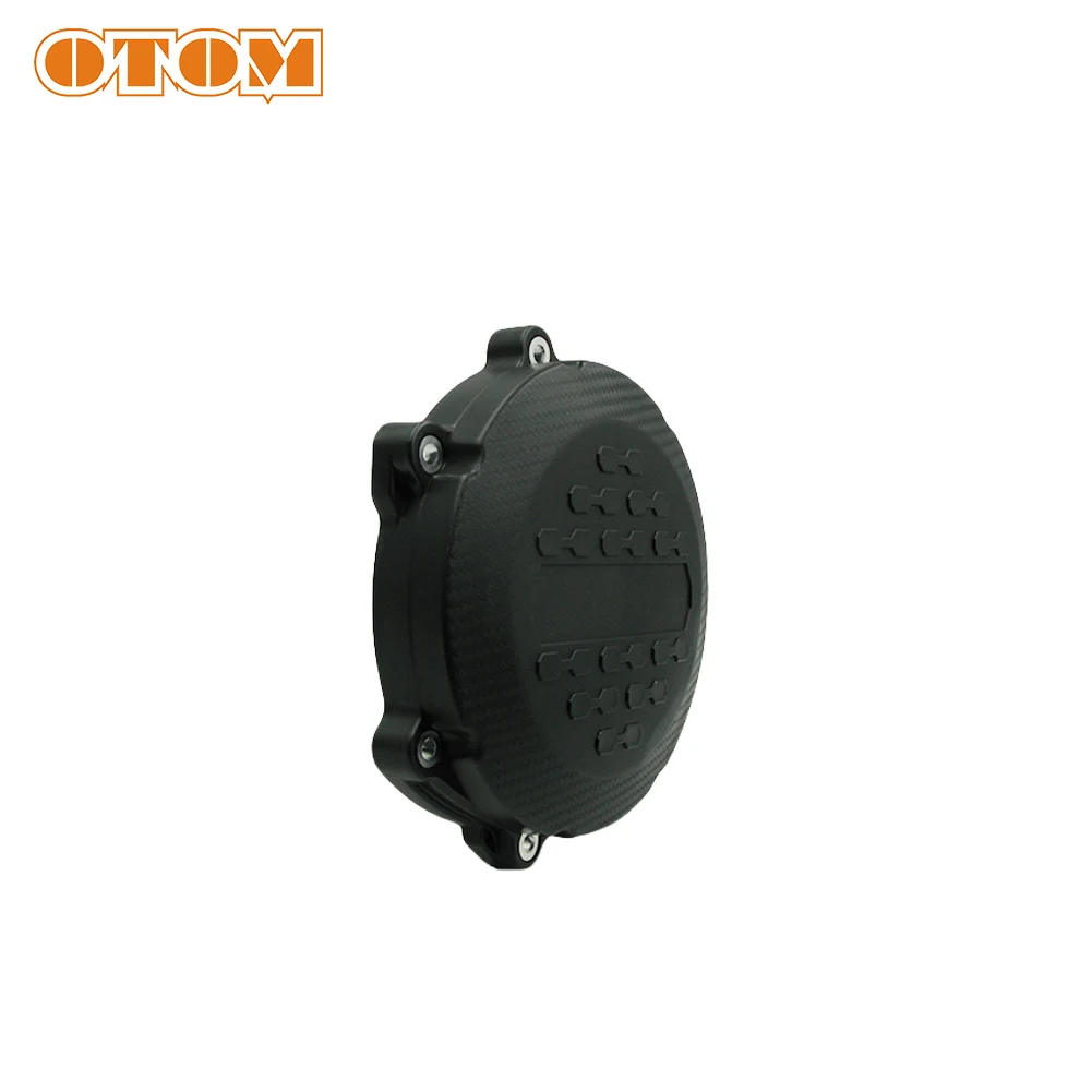 Защитная крышка сцепления двигателя OTOM черного цвета для мотоцикла YAMAHA YZ250F WR250F