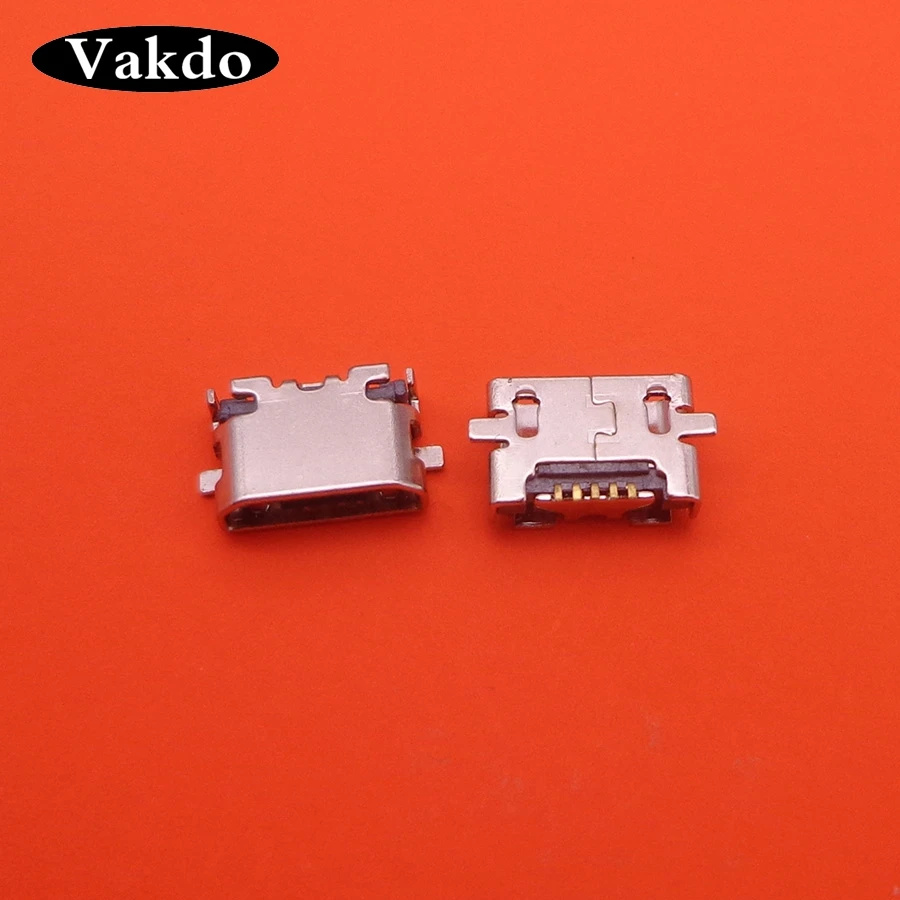 2 шт./лот разъем для зарядного порта Nokia 502 Asha Dual Sim X2 5 контактный micro mini USB type B