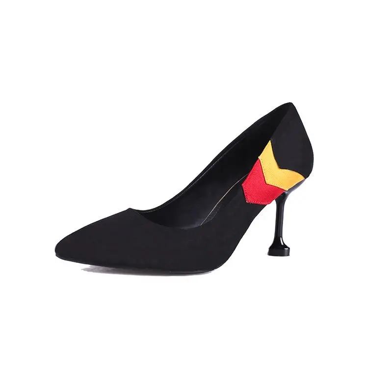

Europe Sexy Women Shoes Red Bottom High Heels Pumps Spring/Autumn 2021 New Pointed Thin Heels Slip-on Shoes Woman Party Shoes
