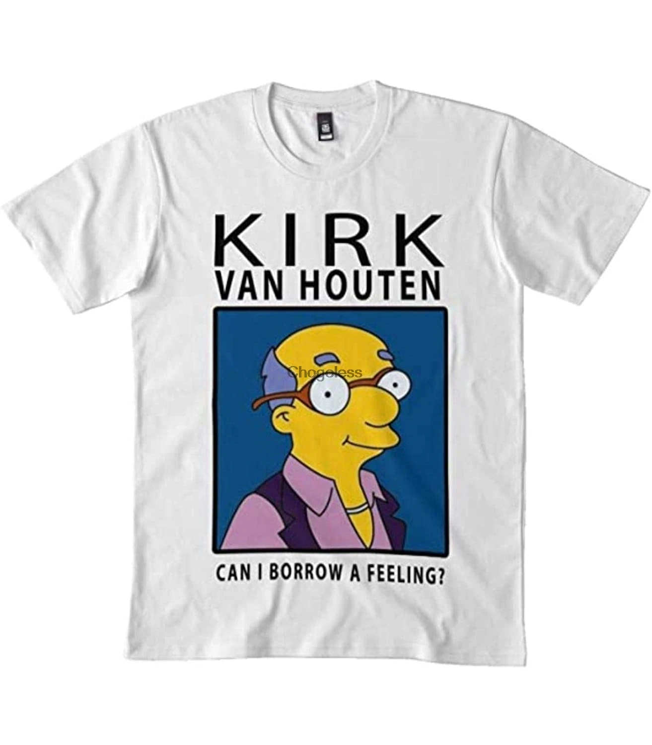 

Классические футболки Kirk Van Houten для мужчин, женские футболки с длинным рукавом, толстовка черного цвета (1)