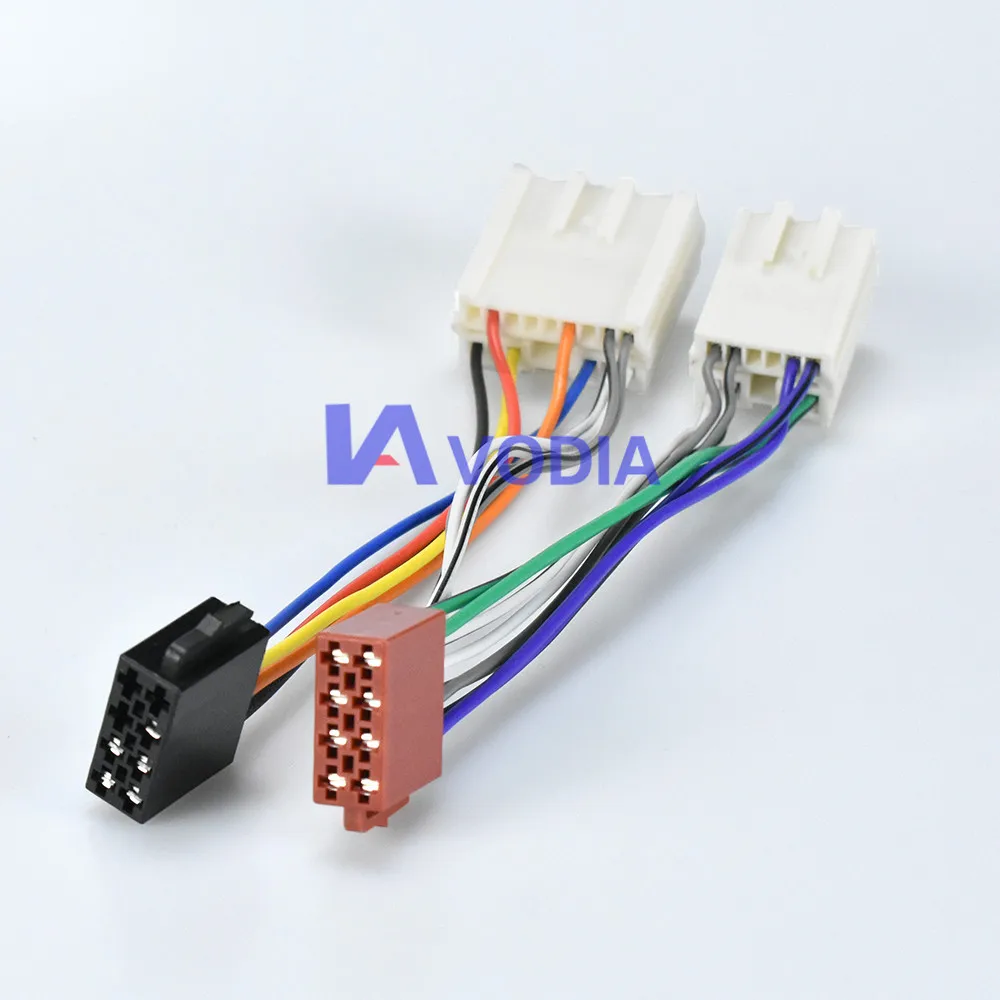 

12-028 ISO car Radio Adapter for VOLVO S40 V40 S70 V70 /Serie 8 Serie 9 Wiring Harness Connector Lead Loom Cable Plug