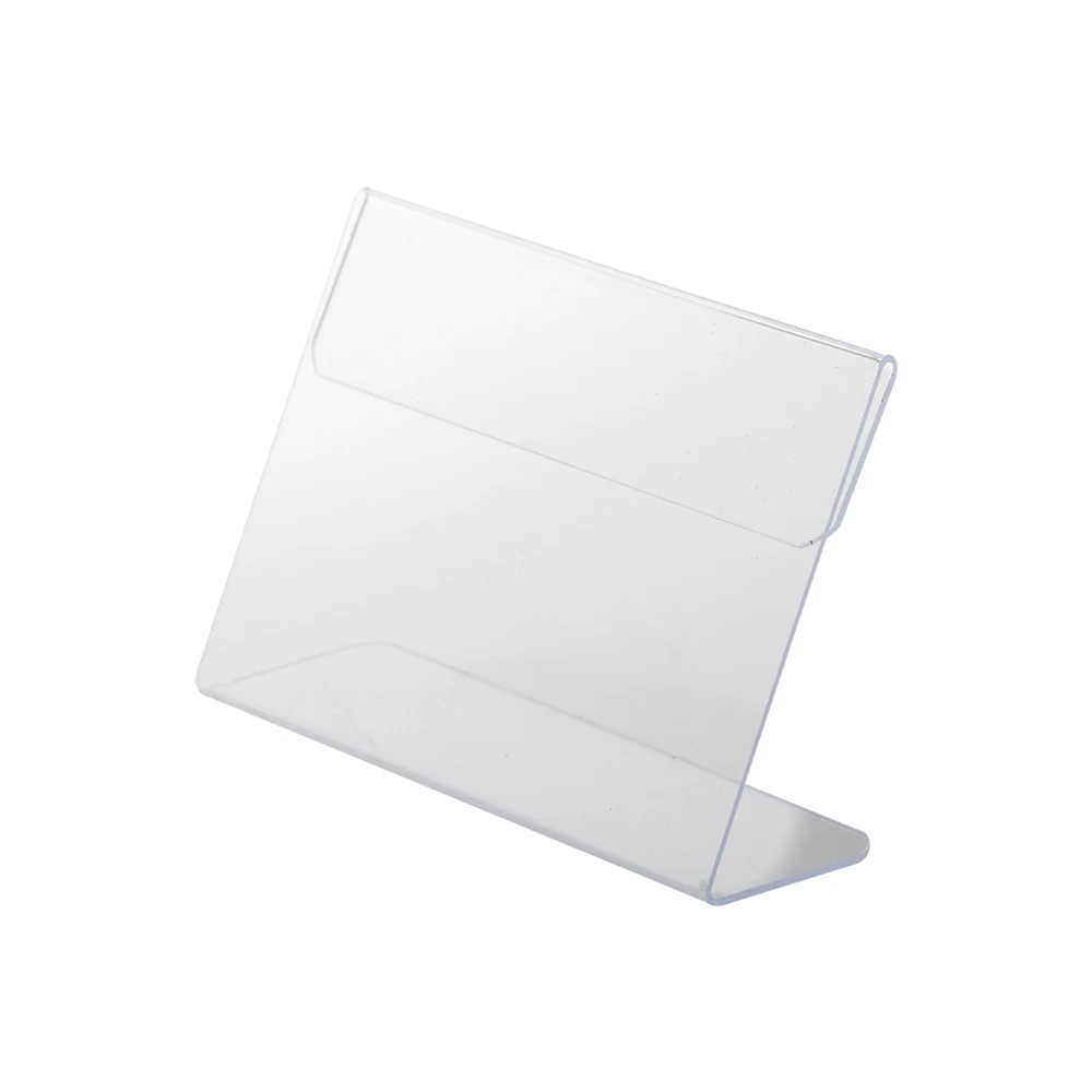 Прозрачный ПВХ чехол для этикеток A4 A5 A6 A7 гибкая полка супермаркета верхняя L