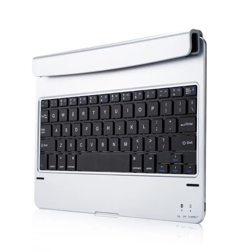 Чехол с откидной крышкой умная Беспроводная металлическая клавиатура Bluetooth для