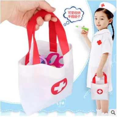 Детская имитация доктора игрушка девочка головоломка дом кислородной бутылки