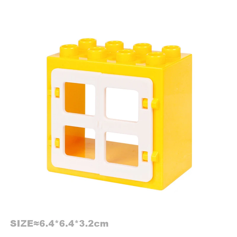 Дом большие частицы строительные блоки аксессуары совместимы с набора кирпичи