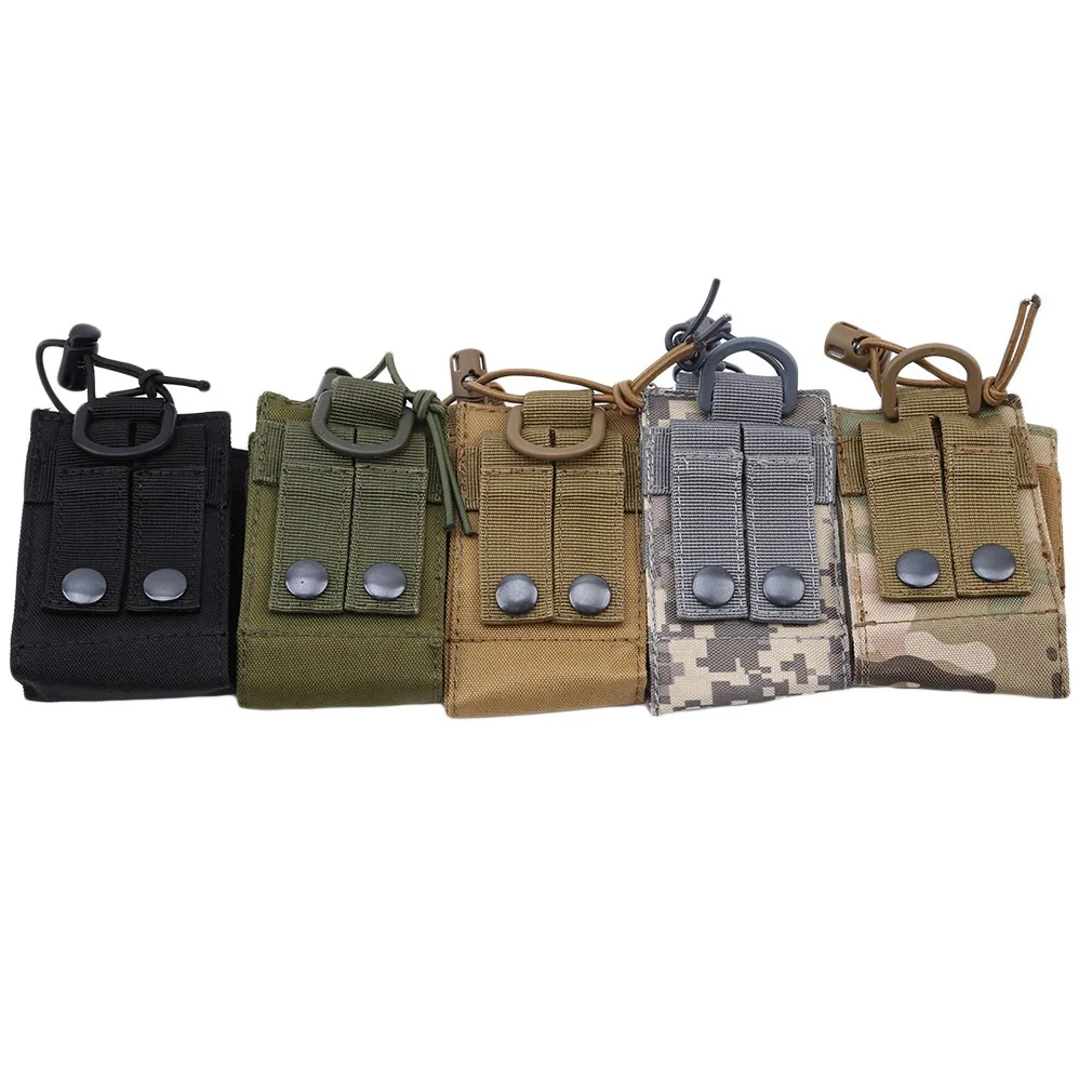 

Package Pouch Walkie hunting Talkie Holder Bag Tactical Sports Pendant Military Molle Nylon Radio Magazine Mag Pouch Pocket