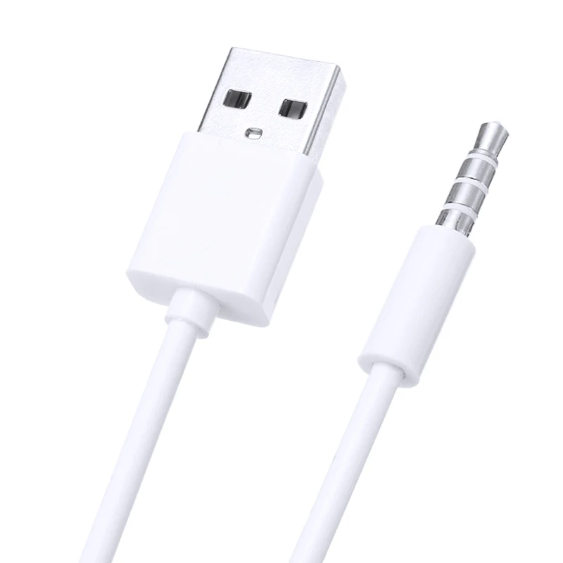 Mayitr 1 шт. 100 см 3 5 мм AUX аудио Штекерный разъем к USB 2 0 шнур для кабелей передачи