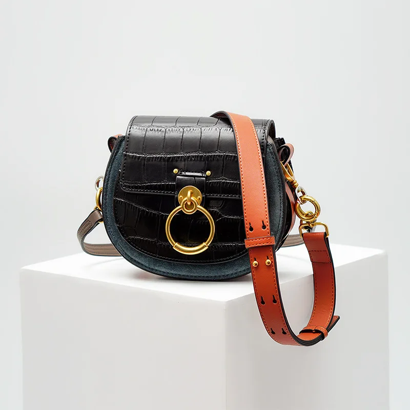 Новая сумка седло женская дизайнерская сумки известного бренда женские