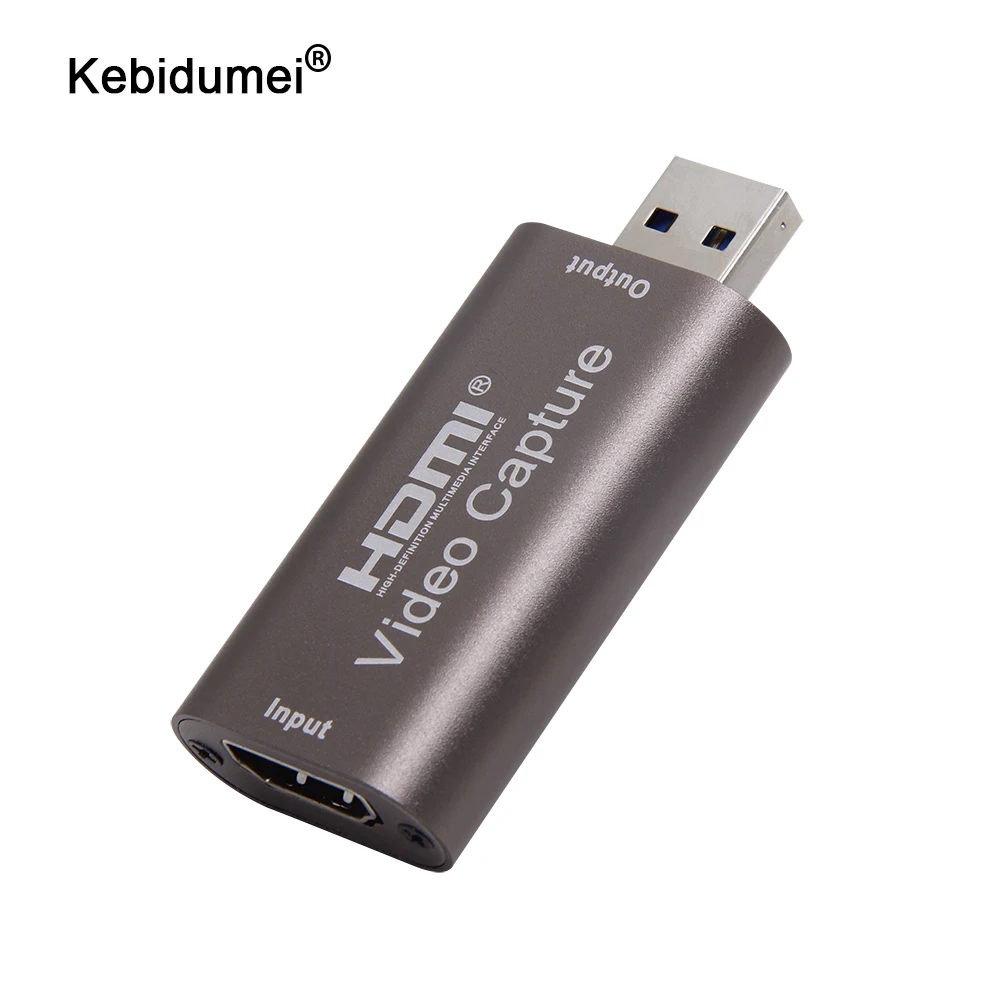 Карта видеозахвата 4K 60 Гц USB 3 0 2 записывающее устройство для PS4 игр DVD видеокамер