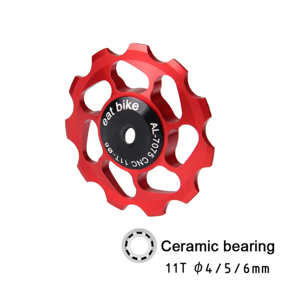 

Parts Bicycle Pulley Wheel Ceramic Bearing Pulley Wheel Aluminum Alloy