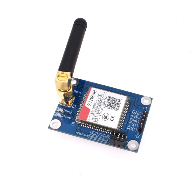 SIM800A мини V4.0 беспроводной модуль GSM GPRS STM32 плата комплект антенна