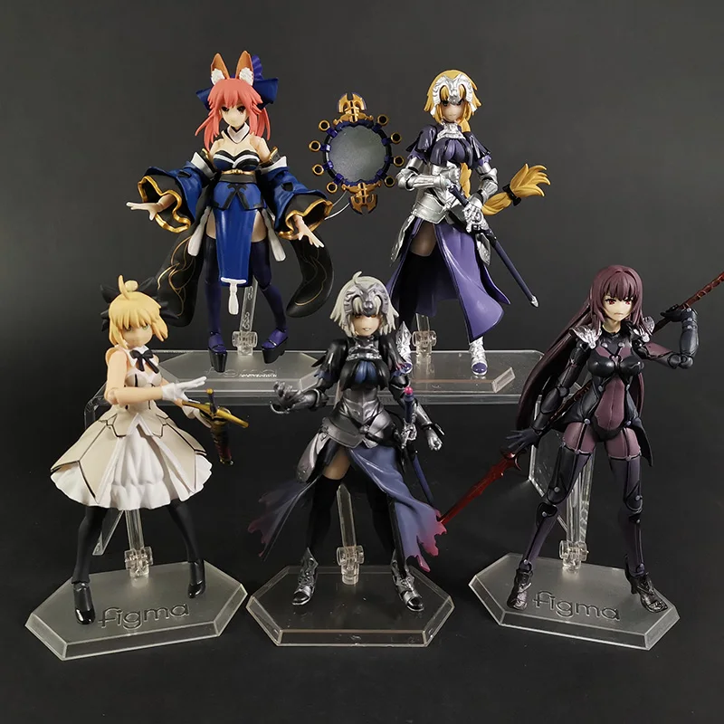 Фигурка саблей Лилия Figma Fate/Grand Order 390 Жанна д/АРК EX-038 Коллекционная модель игрушки