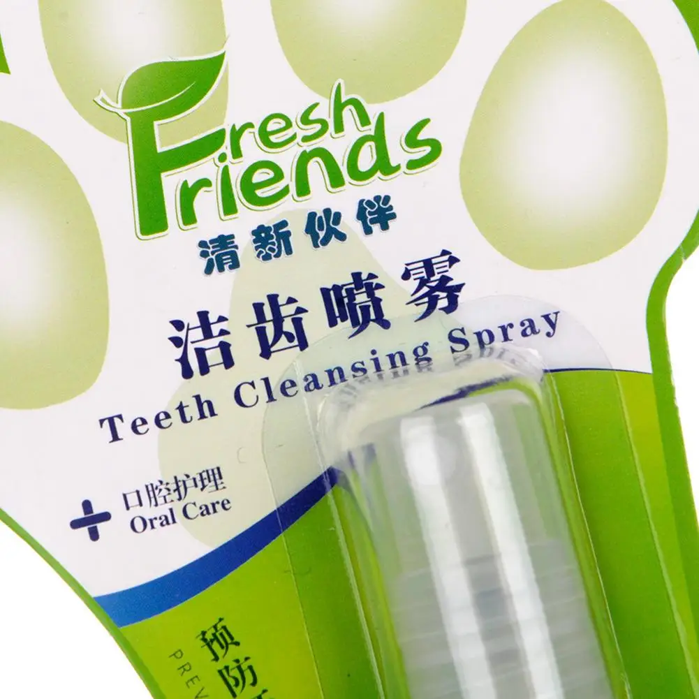 

Pet Dog Dental Cleaner Spray Fresh Smell Remove Odor Prevent Plaque Calculus Pets Tooth Cleaning Mist For Dogs Cats 14ML