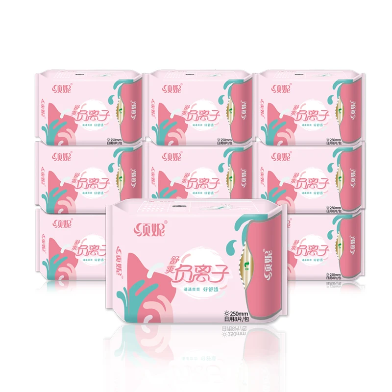 

10pack Anion Menstrual Pad Anion Sanitary Napkin Feminine Hygiene Anion Sanitary Pads Ladies Panty Liner Organic Sanitary Towels