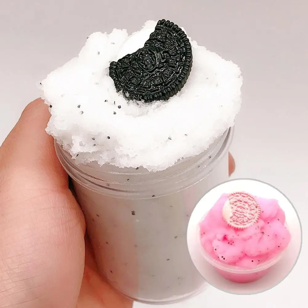 

60/120ml Biscuit Slime Mud Clay Craft Stress Reliever Sludge Children Toy Gift Hand Fidget Toy Slime Toy Antistress for Children