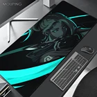 Большой коврик для мыши Slipmat Valorant, большой женский коврик для мыши, аксессуары для геймеров, игровые коврики для мыши 900x400 Kawaii Xxl, большой Настольный коврик