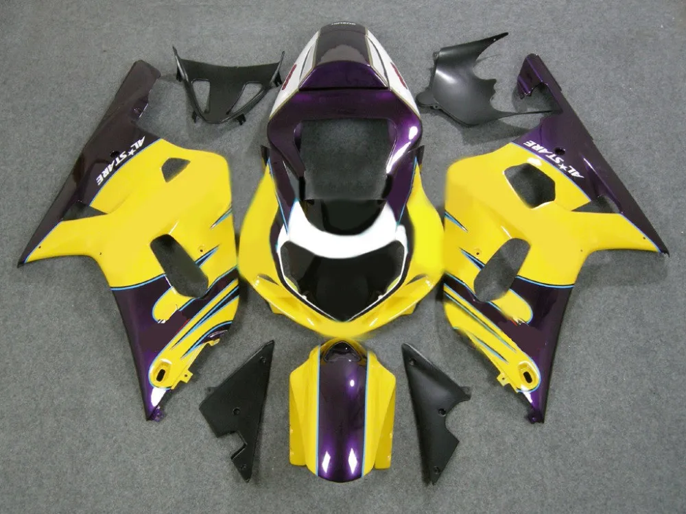 Комплект обтекателей для литья под давлением GSXR600 750 01 02 03 GSXR 600 GSXR750 K1 2003 2001 2002