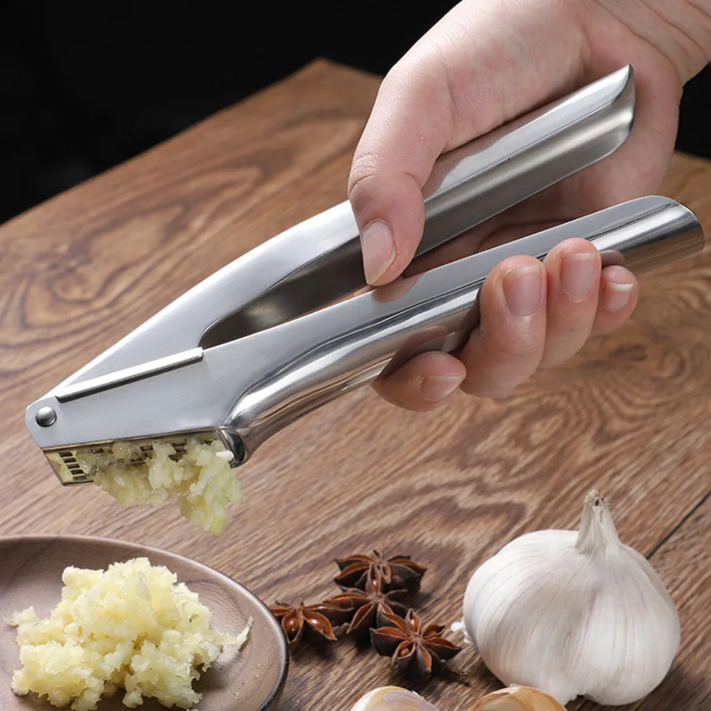 Пресс для чеснока из нержавеющей стали измельчитель инструмент фруктов и овощей