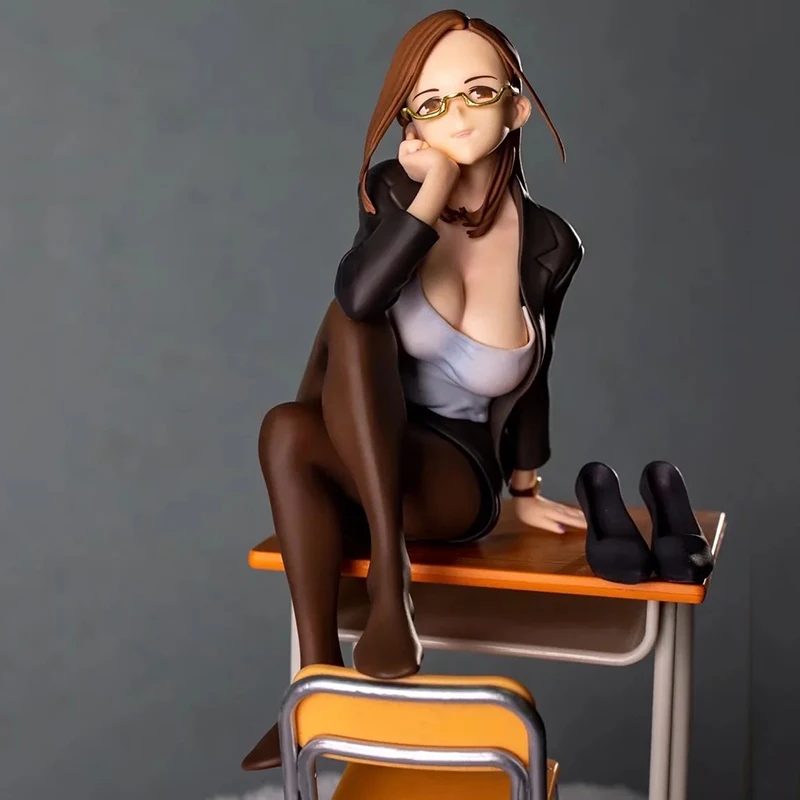 

Skytube колготки Horizon Женская учительница Yuiko Okusumi, сидя за столом, ПВХ экшн-фигурки, игрушки, коллекционные модели, куклы в подарок